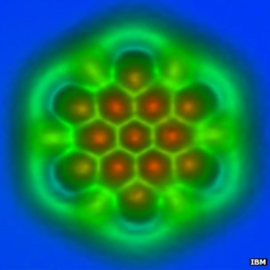 Atomic bond types discernible in singlemolecule images BBC News