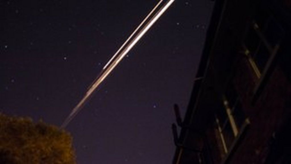 'Meteor shower' over Northern Ireland 'space junk' BBC News