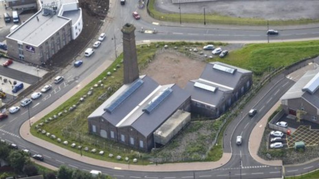Barry docks pumping house on sale for development BBC News