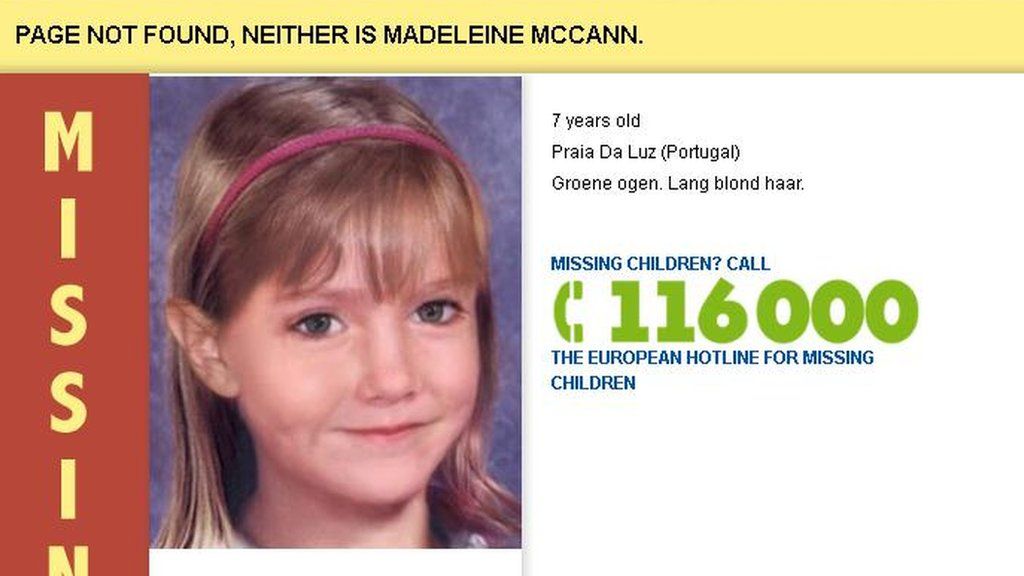 404 not found missing children