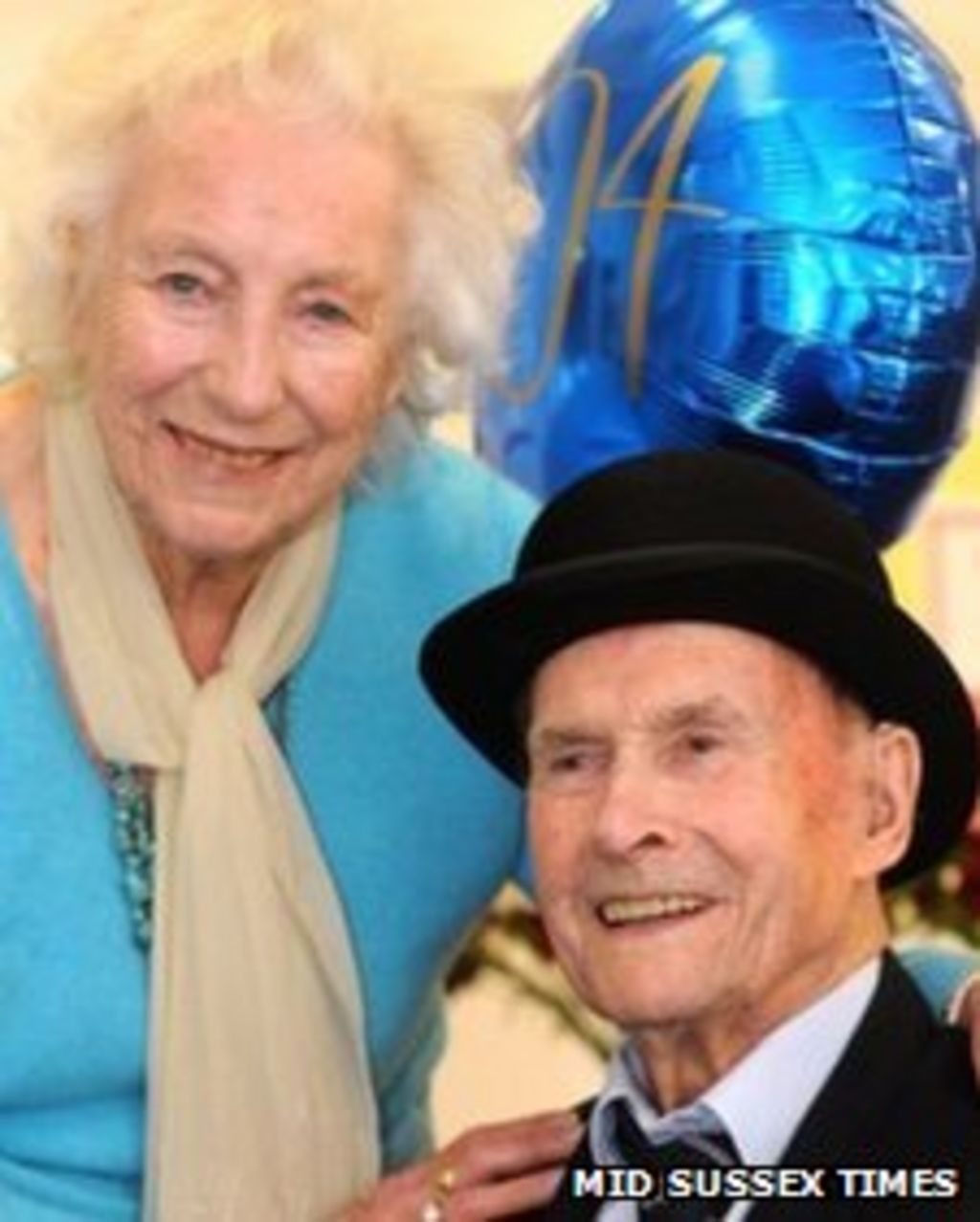 Bernard Holden with Dame Vera Lynn