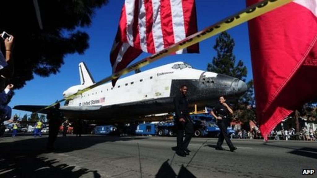 Shuttle completes epic LA journey