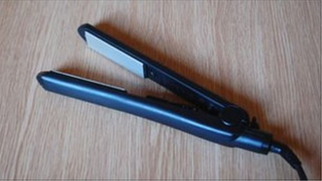 Hair straighteners Belfast hospital warns of children's injuries BBC