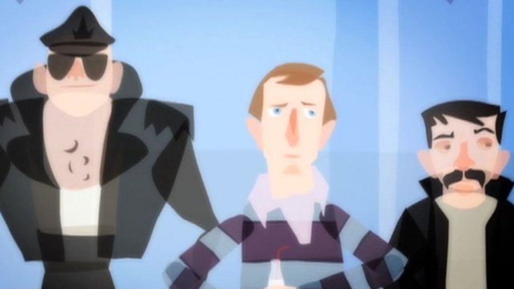 Graham Chapman's life story told in 3D animation - BBC News