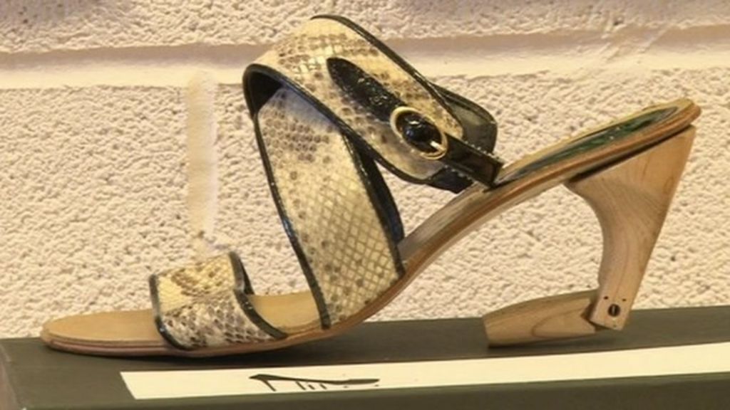 Pupils High Heel Shoe Invention Heads To New York Bbc News