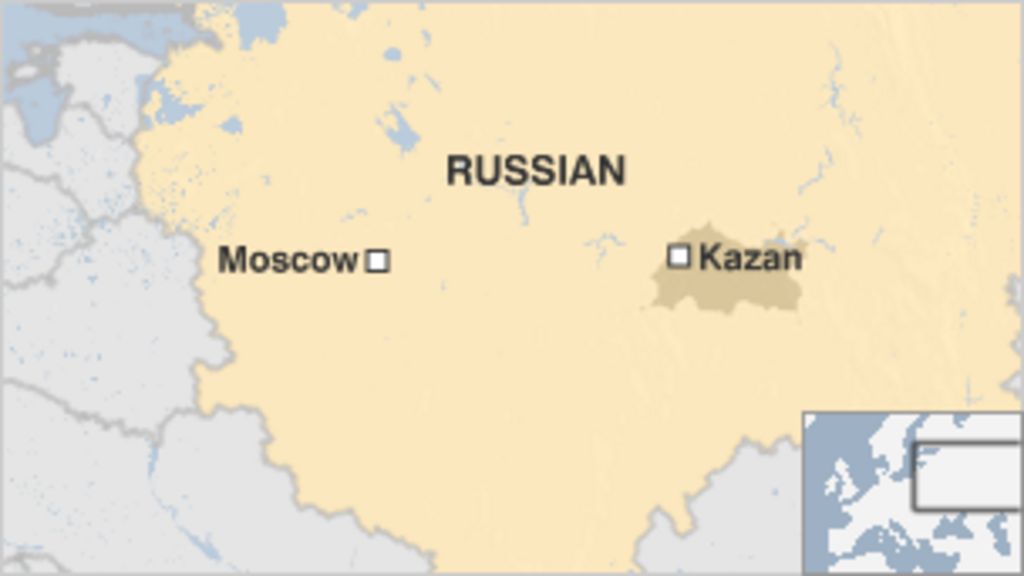 Kazan Three dead in Russia gun battle BBC News