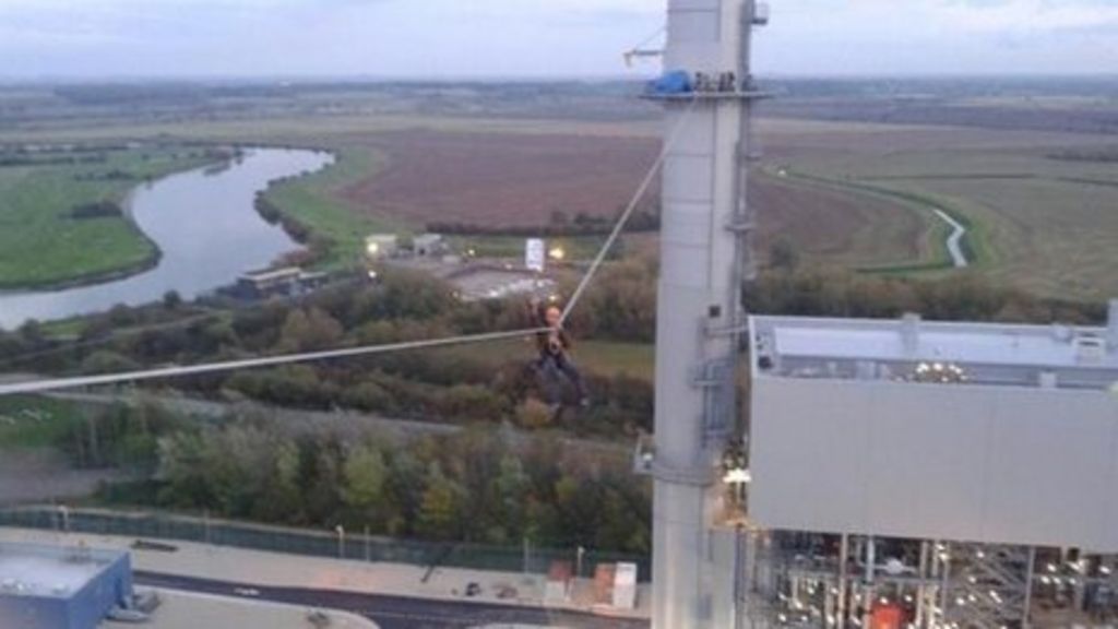 West Burton power station protesters leave camp BBC News