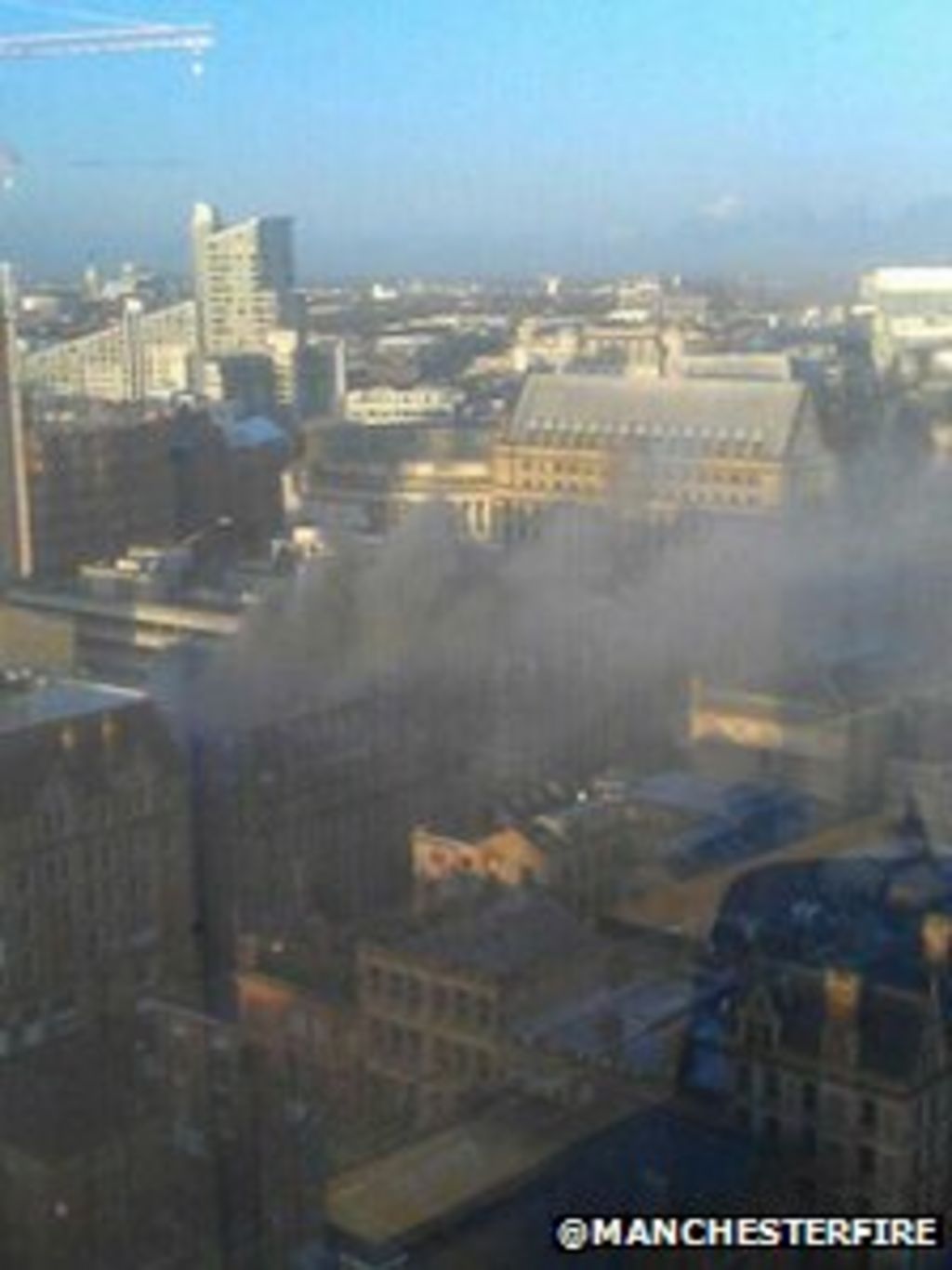 Fire at bakery in Manchester's China Town forces evacuation BBC News