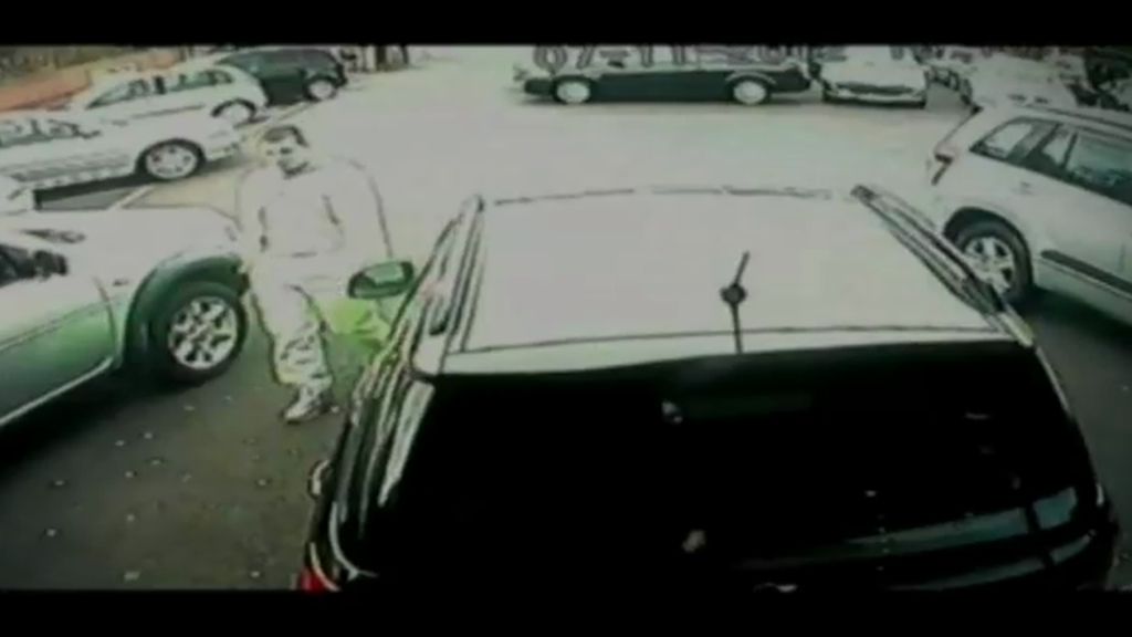 CCTV of Land Rover thief at Llandudno Junction dealer BBC News