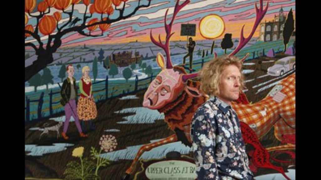 Grayson Perry tapestries gifted to nation - BBC News