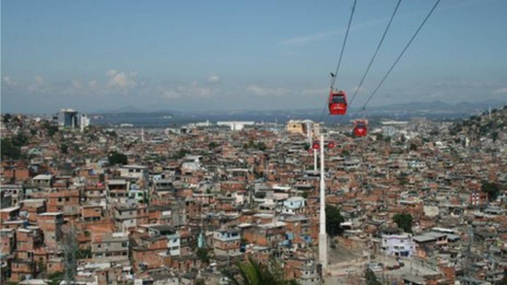 Rios Shanty Towns Spread Their Wings Bbc News