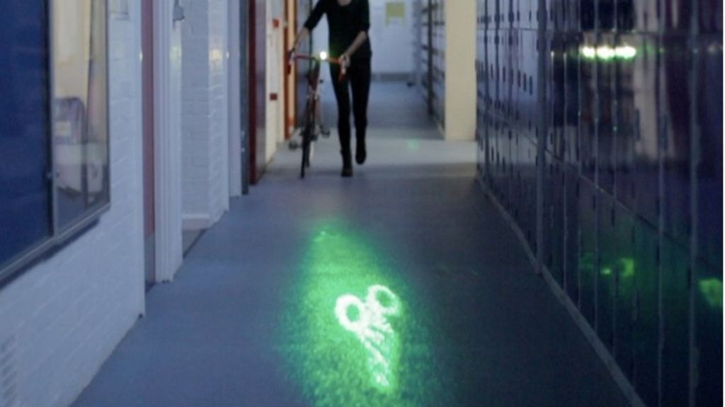 green bike light