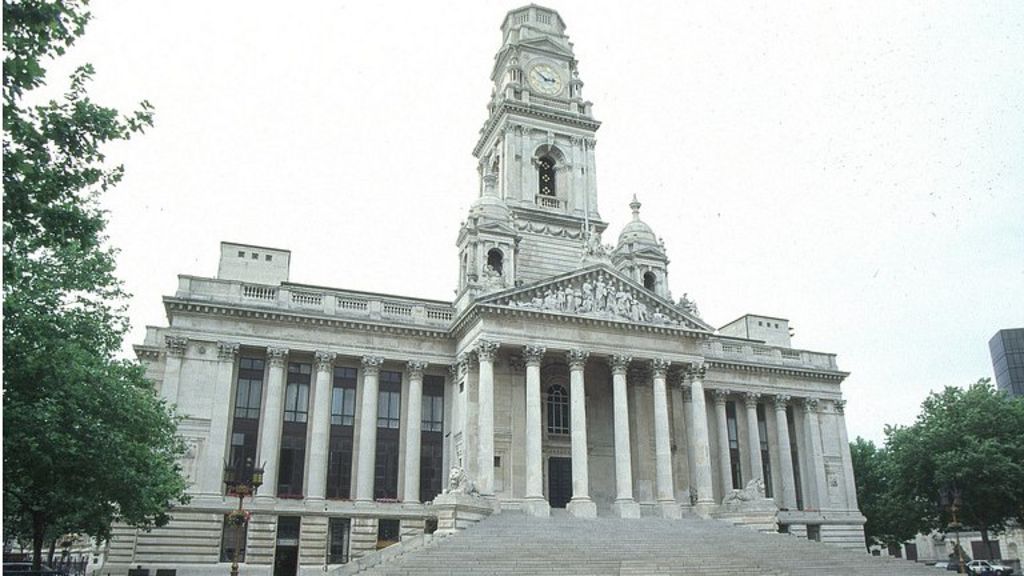 Portsmouth city council cuts put 130 jobs at risk bbc news