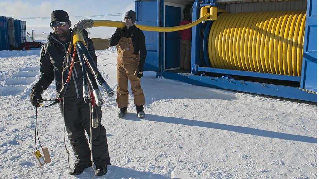 Lake Ellsworth drilling First images emerge BBC News
