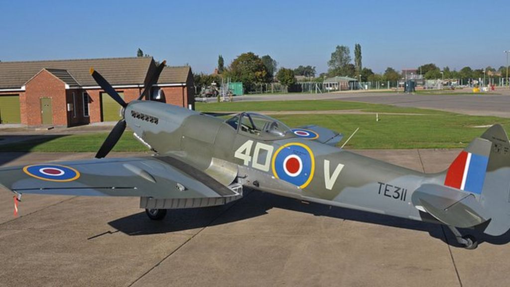 Battle of Britain Memorial Flight unveils new Spitfire BBC News