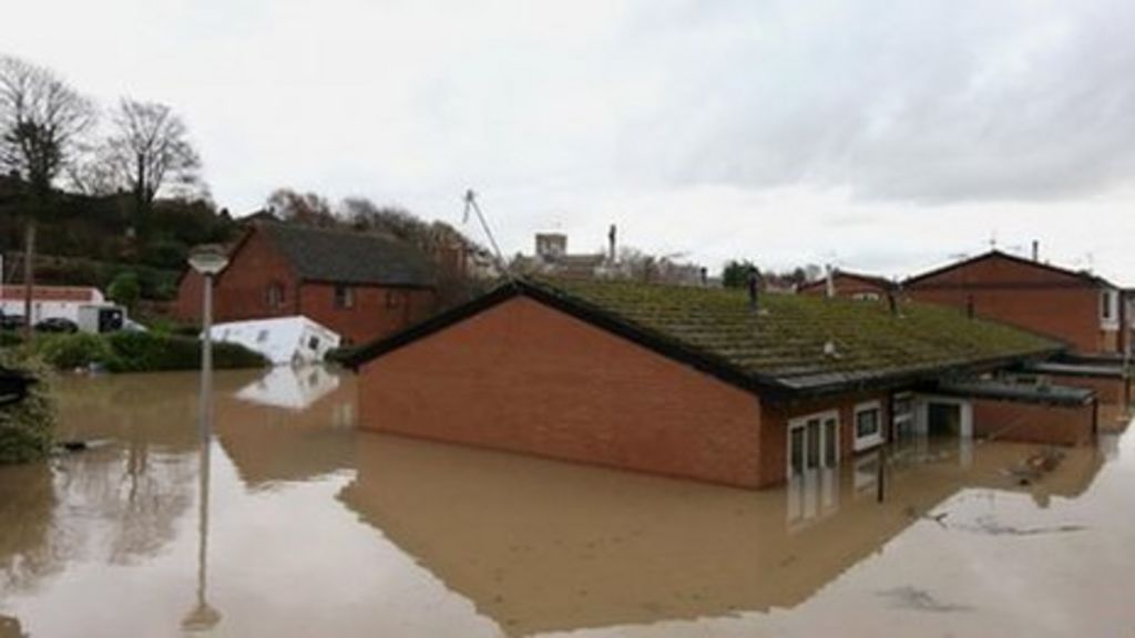 Wales floods St Asaph and Ruthin CCTV for empty homes BBC News