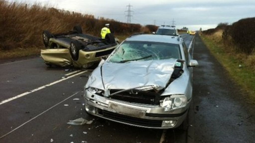 Three Men Killed In Headon Crash On A68 BBC News
