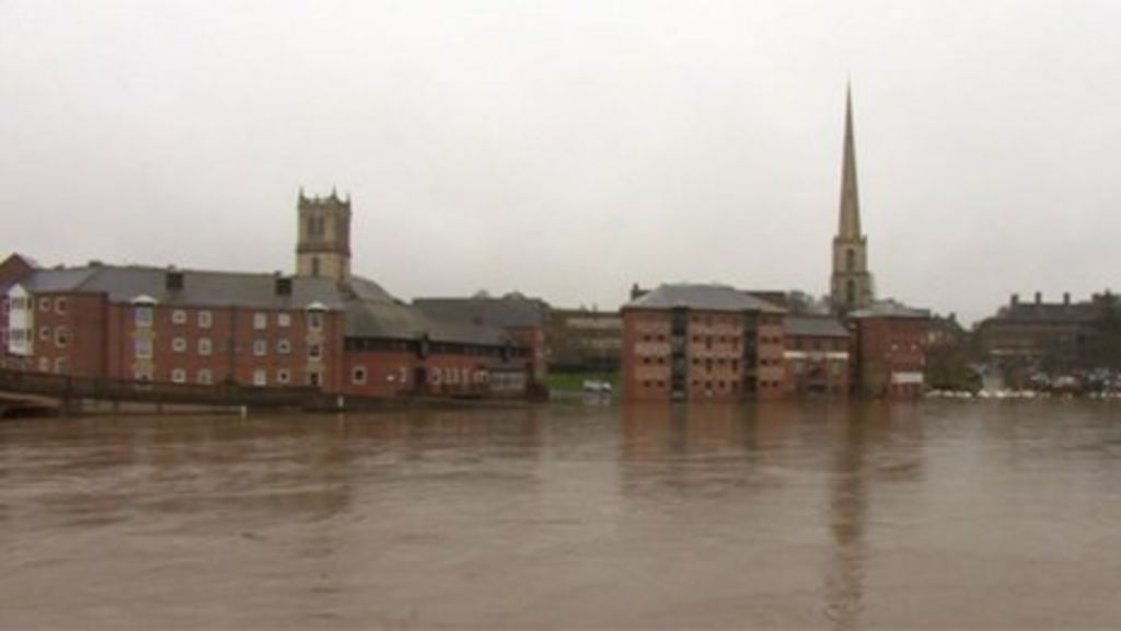 Worcestershire Flood Warnings Removed By Environment Agency Bbc News