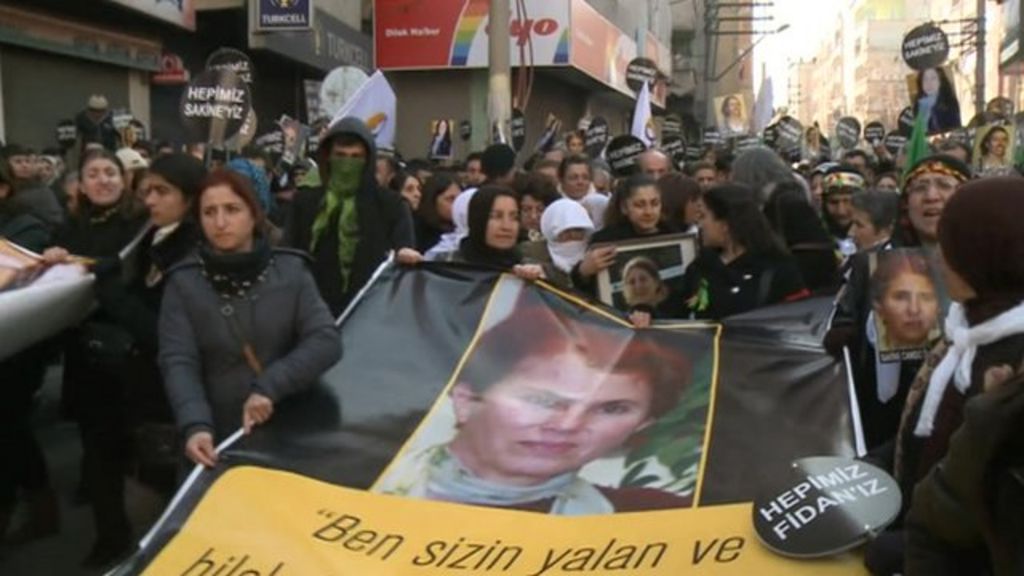 PKK shooting Kurds mass for women's funerals BBC News