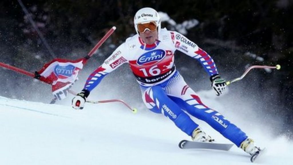 Johan Clarey breaks downhill skiing speed record BBC Sport