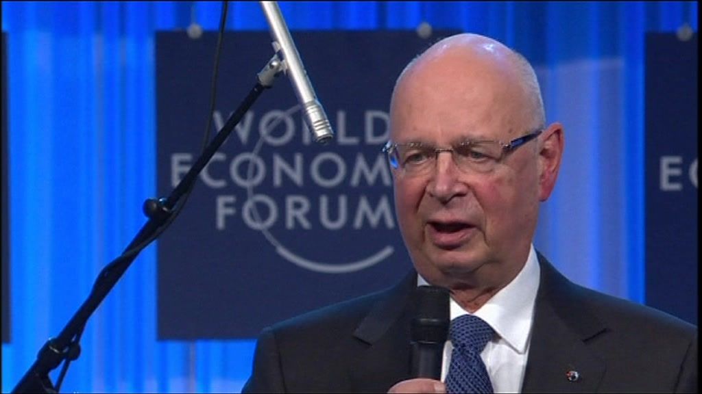 WEF founder Klaus Schwab's bid to inspire Davos BBC News