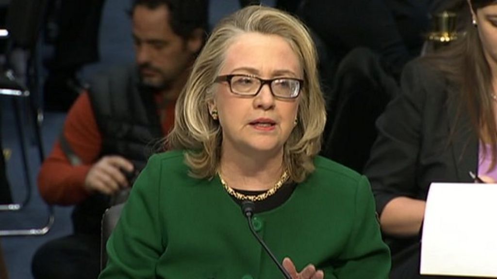 Hillary Clinton Testifies To Congress Over Benghazi Attack Bbc News 