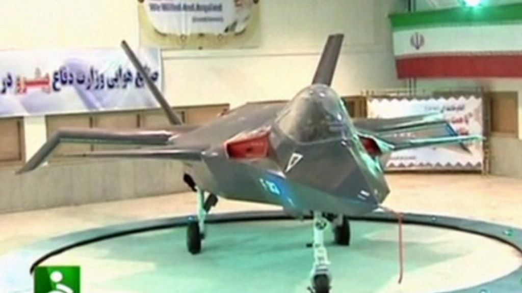 Iran unveils Qaher F313 'stealth fighter' plane BBC News