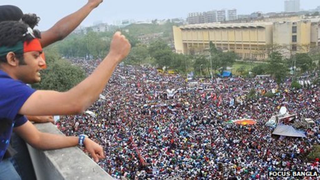 Huge Bangladesh Rally Seeks Death Penalty For War Crimes Bbc News