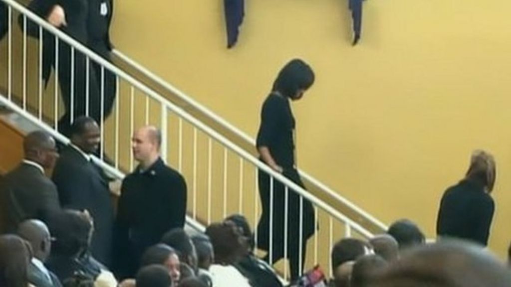 Funeral for US gun violence victim BBC News