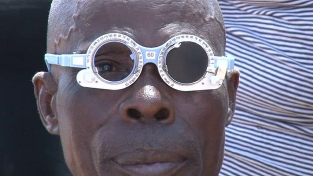 A Kenyan eye clinic with a long vision BBC News