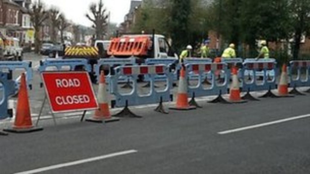 Derby accident junction sees safety work BBC News