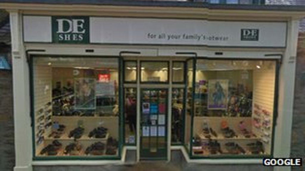 Dundeebased shoe retail chain sells five outlets BBC News