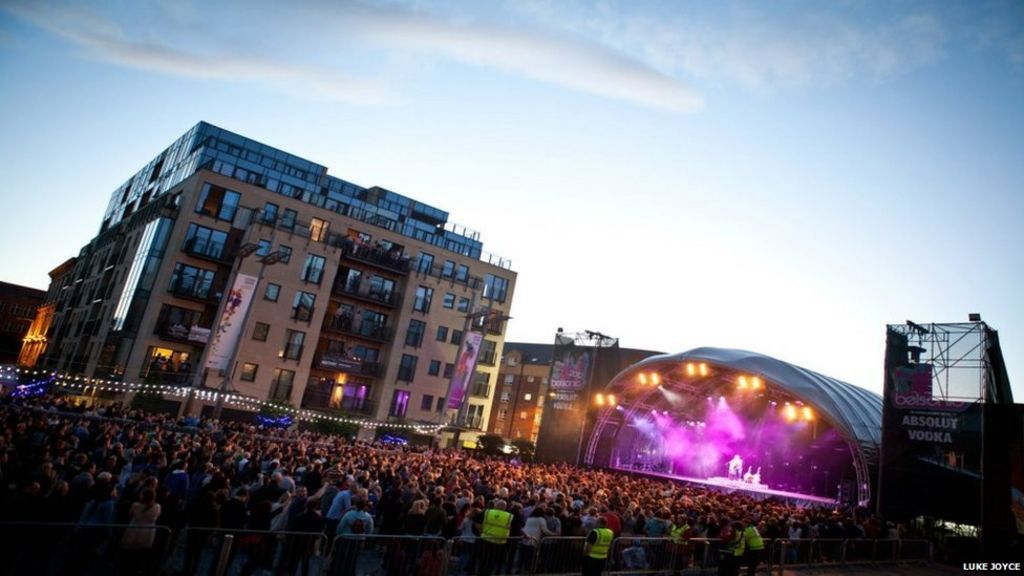 Belsonic Belfast music festival set to start BBC News