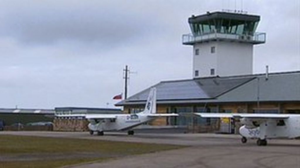 Land's End Airport opens new £1m passenger terminal BBC News