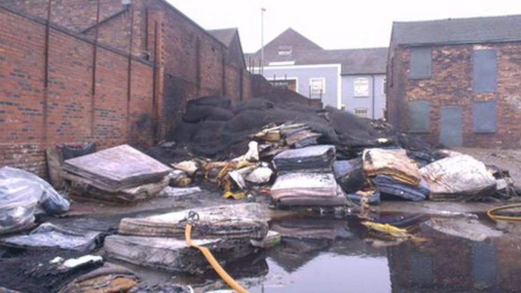 Mattress fire at Burslem store 'started deliberately' BBC News