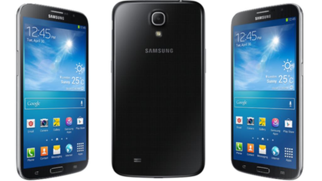 Samsung unveils 6.3in Galaxy Mega smartphone BBC News