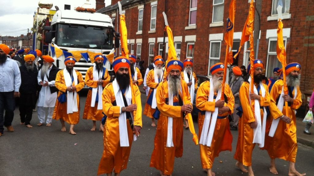 In Pictures Derby's Sikhs celebrate Vaisakhi BBC News