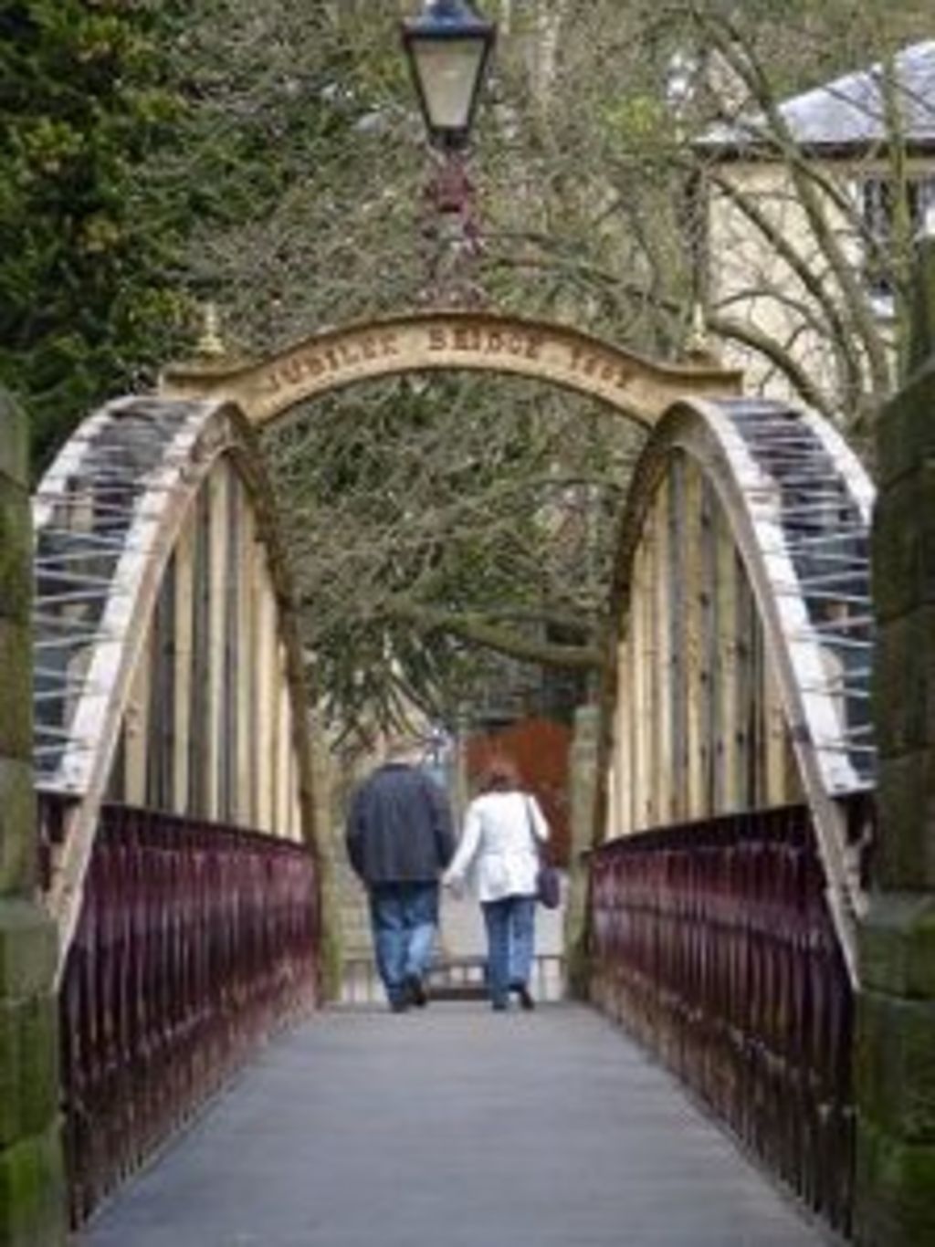 Jubilee Bridge in Matlock Bath to be restored BBC News