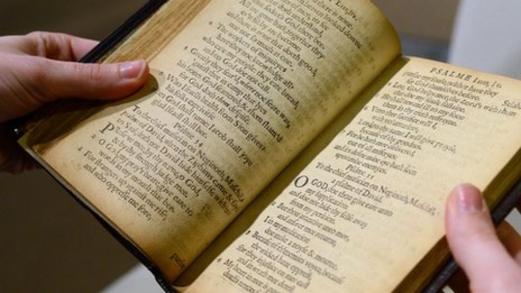 First Book Printed In America Could Sell For 30m BBC News