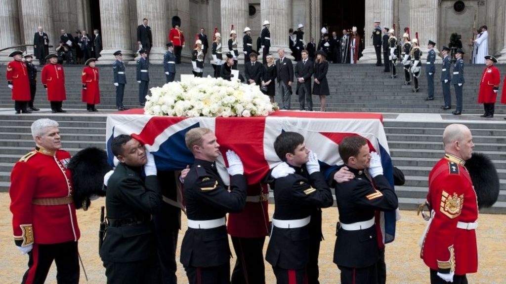 Image result for margaret thatcher funeral
