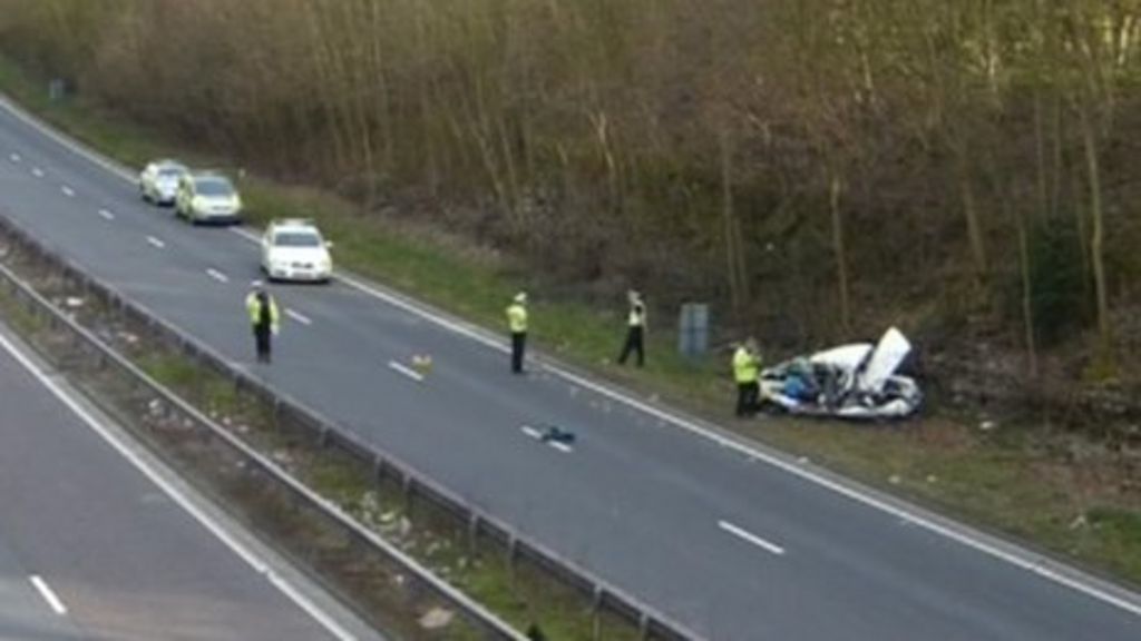 sports car driver killed in a2 collision in kent bbc news