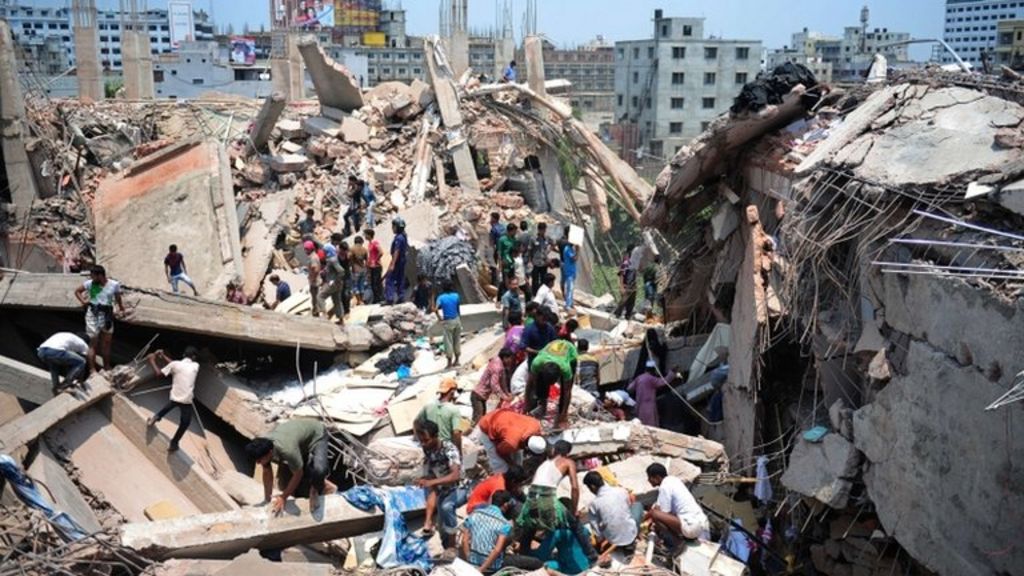 Bangladesh Dhaka building collapse leaves 87 dead BBC News