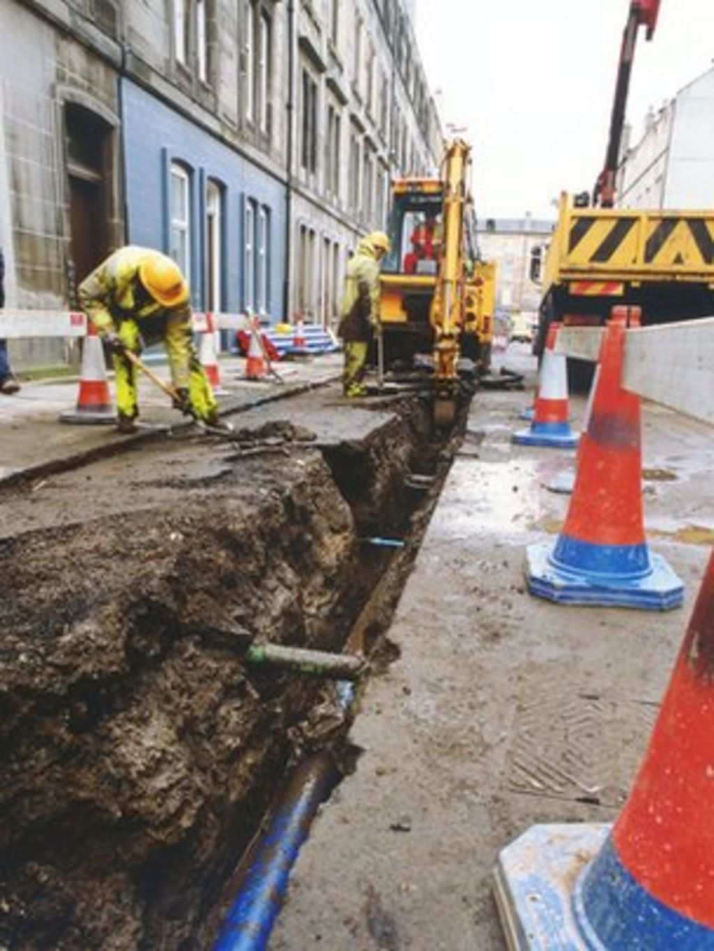 First phase of £113m Scottish Water pipes upgrade completed BBC News