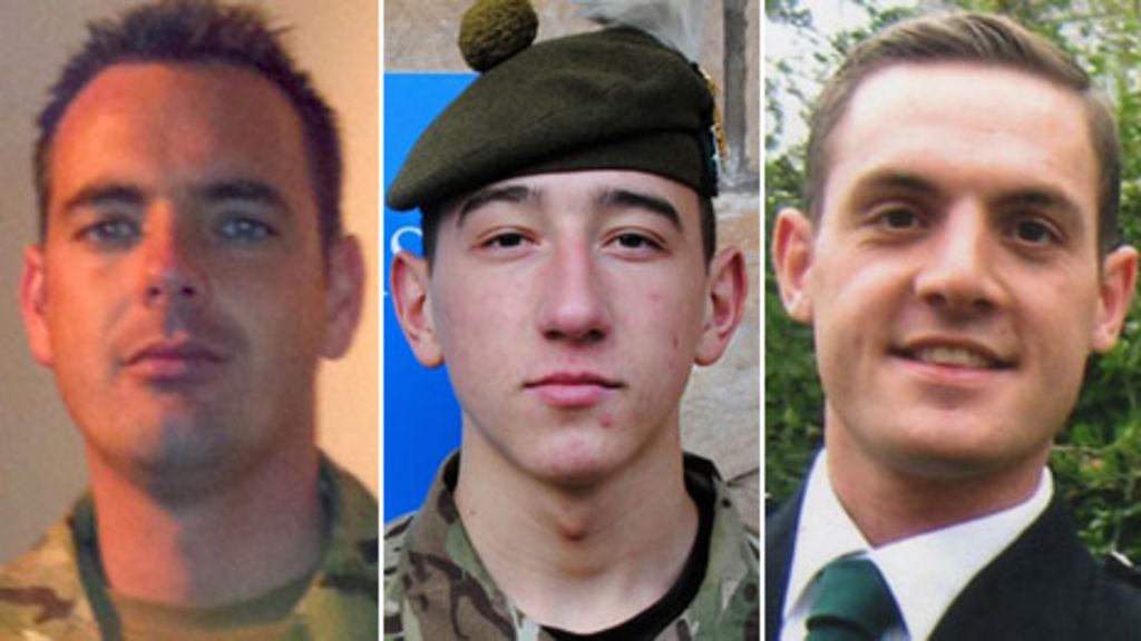 British Soldiers Killed In Afghanistan Named - BBC News