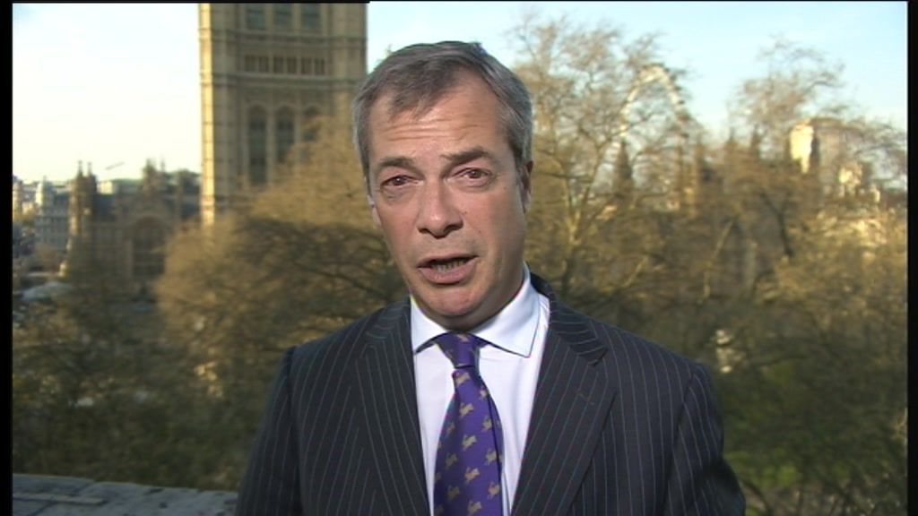 UKIP leader Nigel Farage: East 'bore brunt of immigration' - BBC News