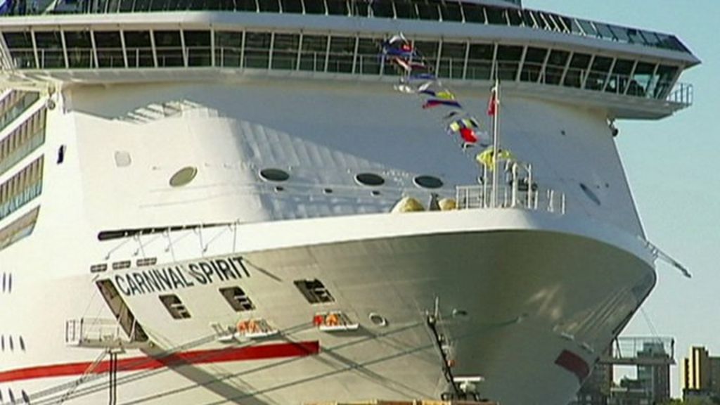 Search For Missing Australia Cruise Ship Pair Bbc News 