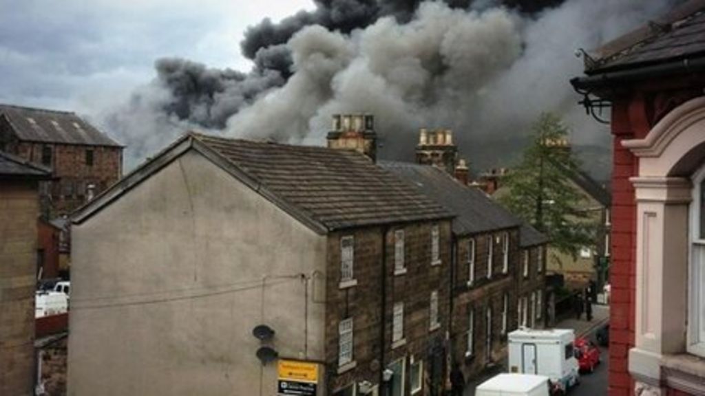 Thorntons factory fire in Belper caused by aerosol cans set alight