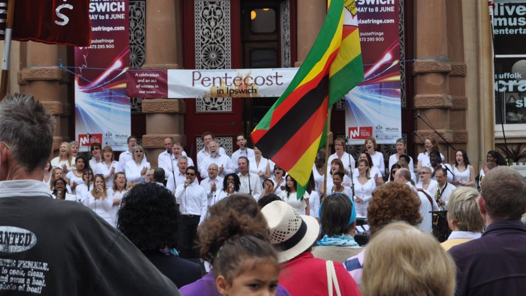 Ipswich food bank Find receives 1,700 cans at service BBC News