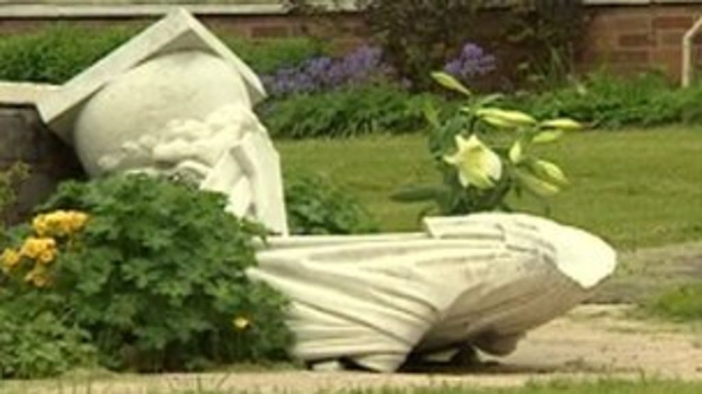Bristol church's £50,000 Virgin Mary statue destroyed BBC News