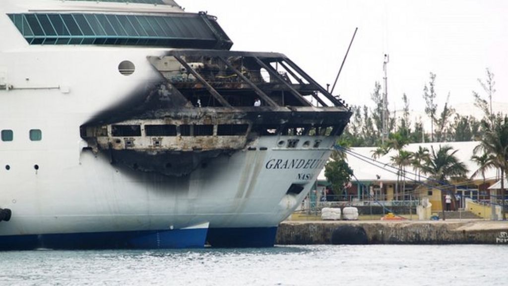 Royal Caribbean cruise halted in Bahamas after fire BBC News